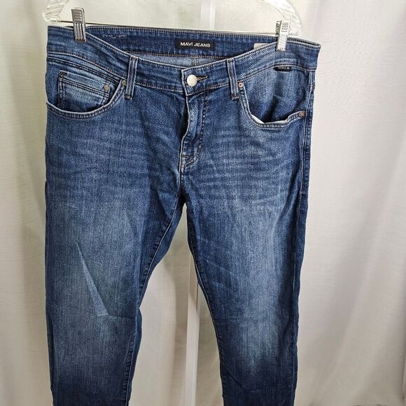 Mavi Zach Straight Leg Jeans Size 33x32 - Picture 4 of 12